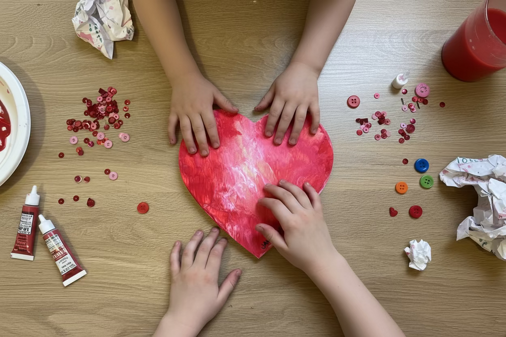 DIY srček za valentinovo .